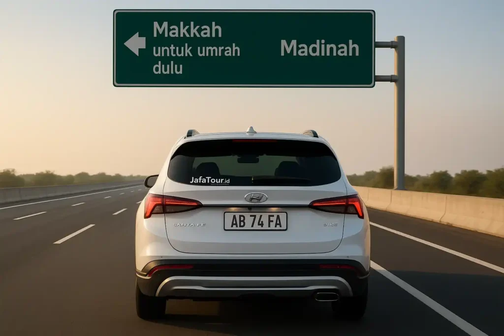 umrah dulu atau madinah dulu