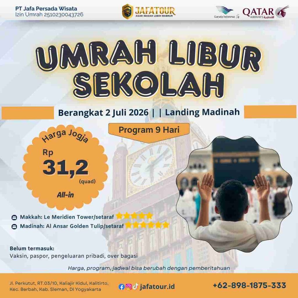 Umrah Libur Sekolah